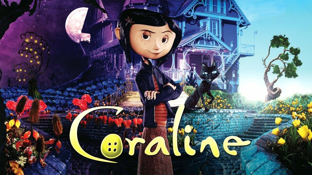 Coraline - phim hoạt hình halloween cho trẻ em