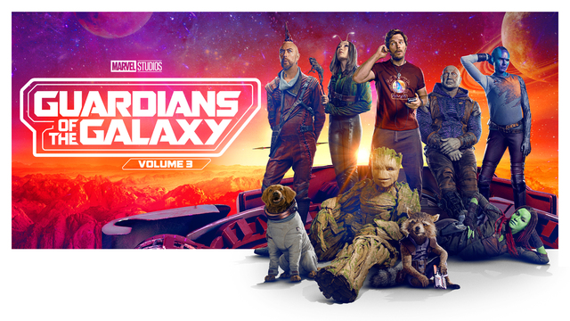 Guardians of the Galaxy Vol. 3 key art