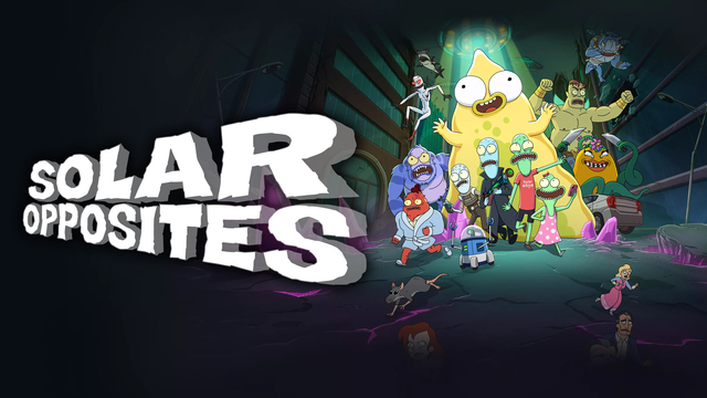 Solar Opposites key art
