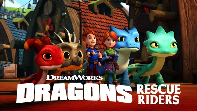 Dreamworks Dragons Rescue Riders key art