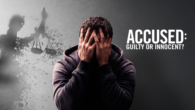 Accused: Guilty or Innocent? key art