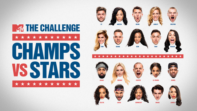 The Challenge: Champs vs. Stars key art