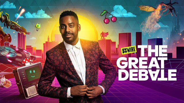 SYFY Wire's the Great Debate key art