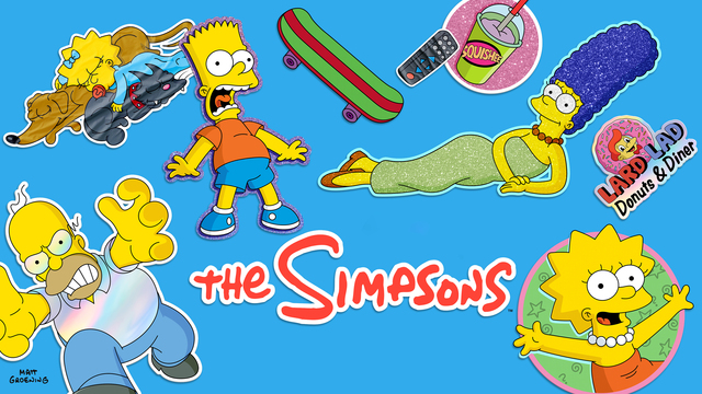 The Simpsons key art