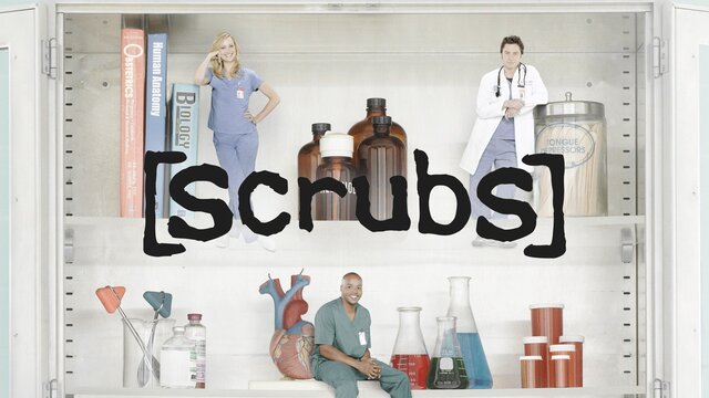 Scrubs (2001) key art