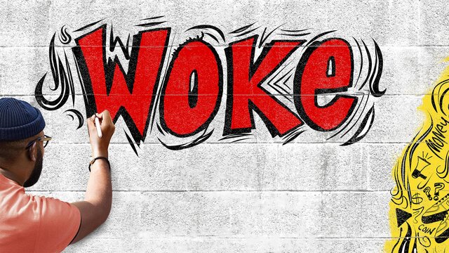Woke key art