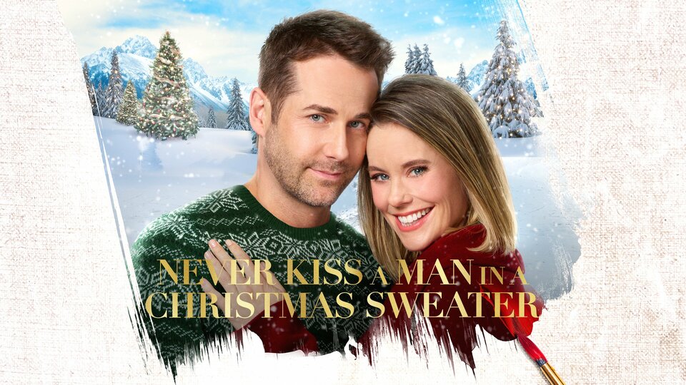Never Kiss a Man in a Christmas Sweater - Hallmark Mystery