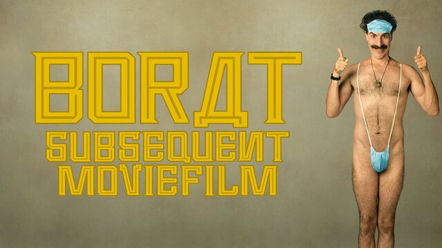 Borat Subsequent Moviefilm key art
