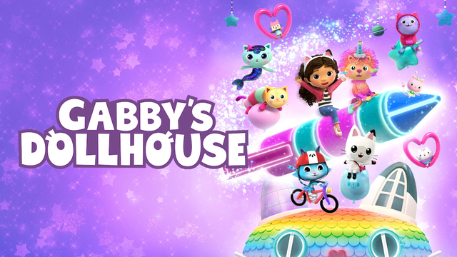 Gabby's Dollhouse key art