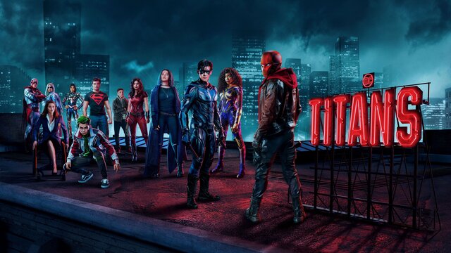 Titans (2018) key art