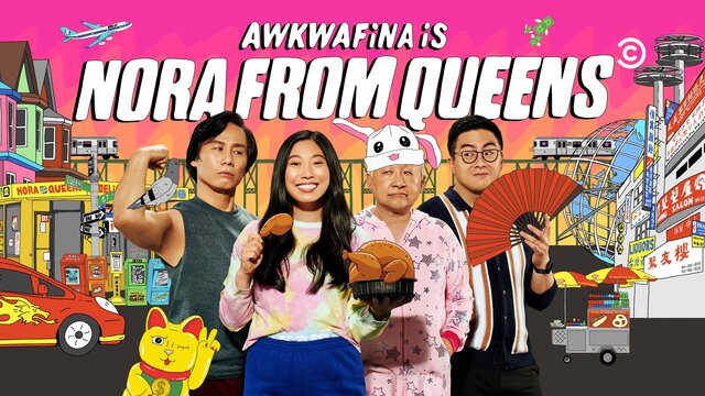 Awkwafina Is Nora From Queens key art