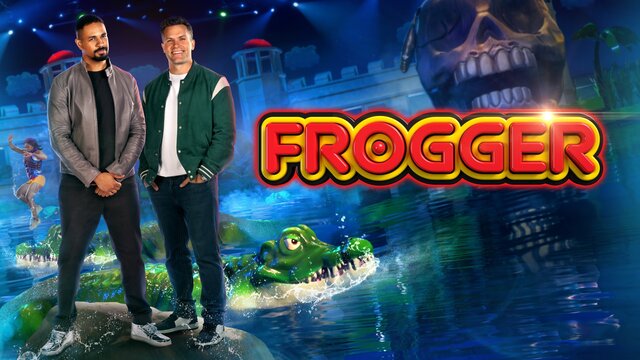 Frogger key art
