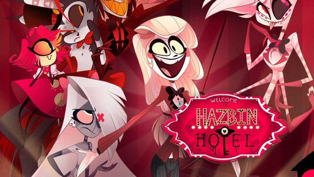 Hazbin Hotel key art
