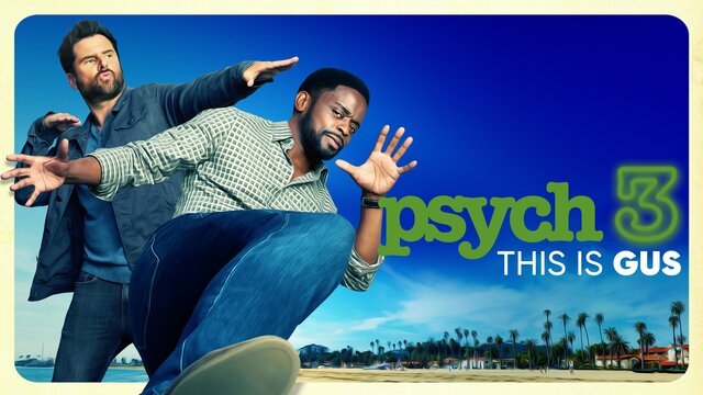 Psych 3: This Is Gus key art