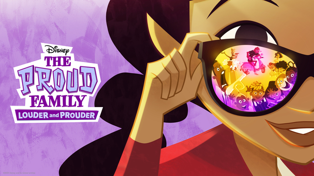 The Proud Family: Louder and Prouder key art
