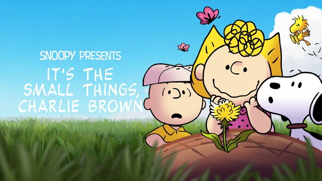 It's the Small Things, Charlie Brown key art