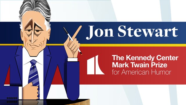 Jon Stewart: The Kennedy Center Mark Twain Prize key art