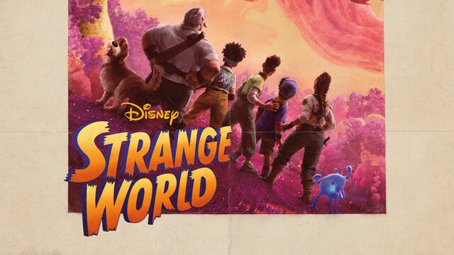 Strange World (2022) key art