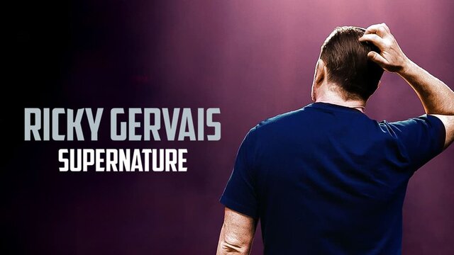 Ricky Gervais: Supernature key art
