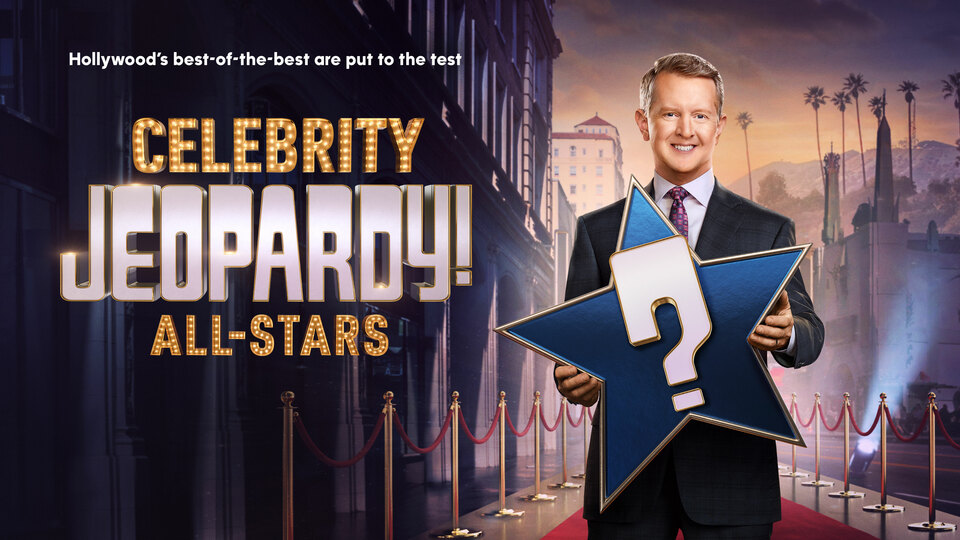 Celebrity Jeopardy! key art