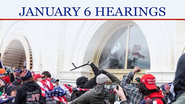 January 6 Hearings key art