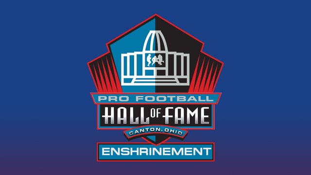 Pro Football Hall of Fame Enshrinement Ceremony key art
