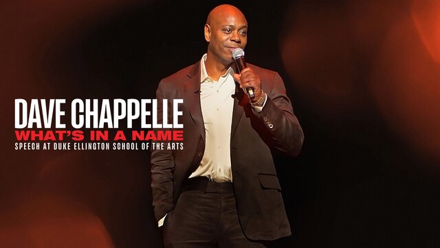 Dave Chappelle: What's In A Name? key art