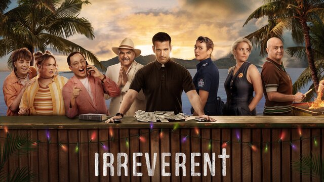 Irreverent key art