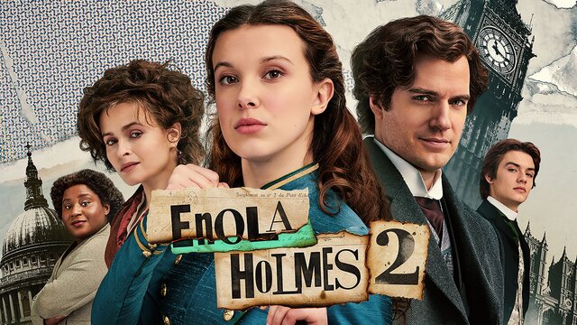 Enola Holmes 2 key art