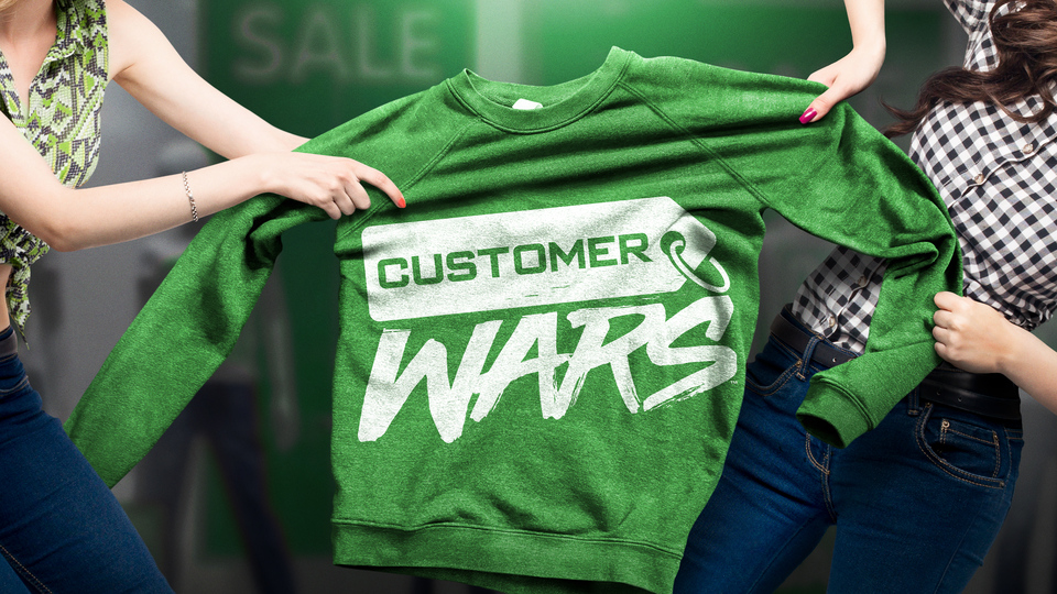 Customer Wars Poster