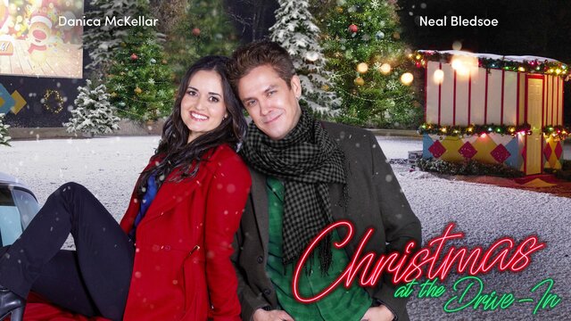 Christmas at the Drive-In key art