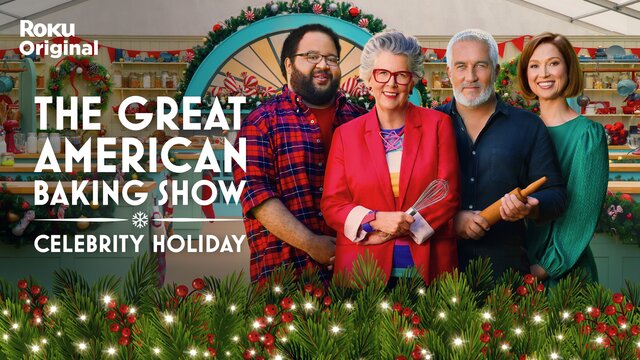 The Great American Baking Show: Celebrity Holiday key art
