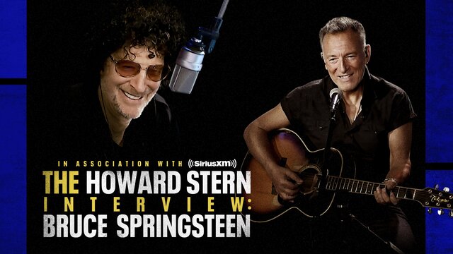 The Howard Stern Interview: Bruce Springsteen key art