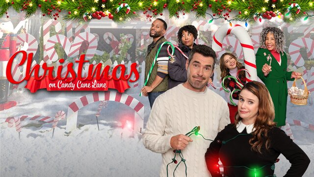 Christmas on Candy Cane Lane key art