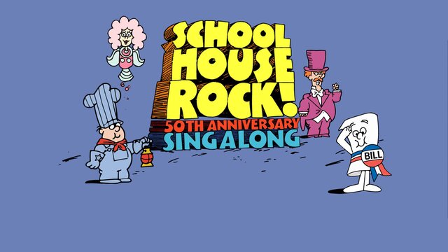 Schoolhouse Rock! 50th Anniversary Singalong key art