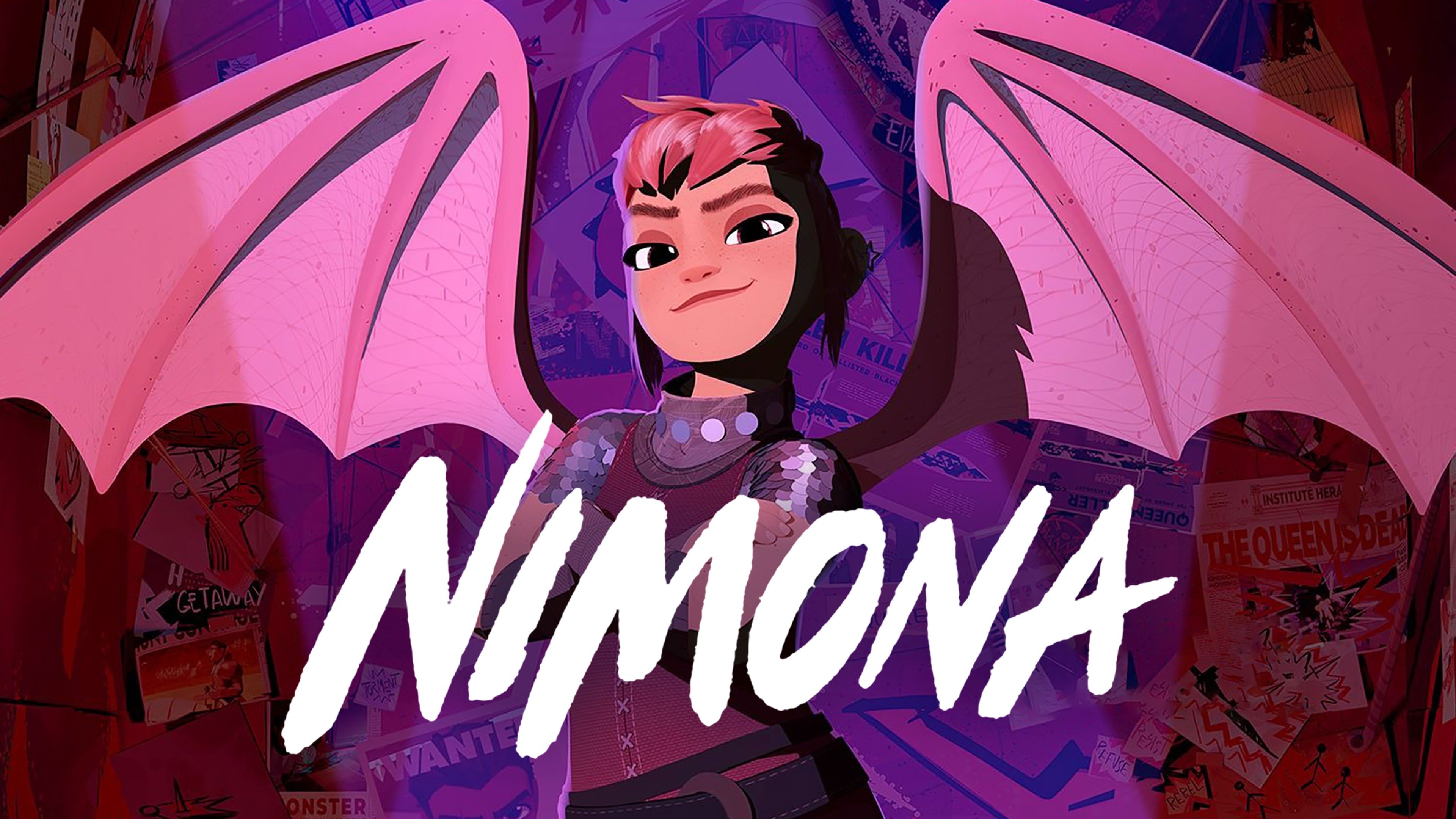 Download Nimona (2023) Dual Audio {Hindi-English} 1080p || X264 || HEVC ...