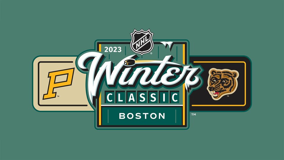 Pittsburgh Penguins vs. Boston Bruins '47 2023 NHL Winter Classic Rocker  Vintage Tubular T-Shirt - Green