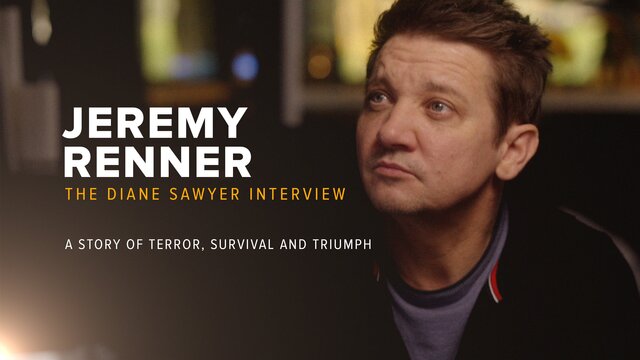 Jeremy Renner: The Diane Sawyer Interview key art