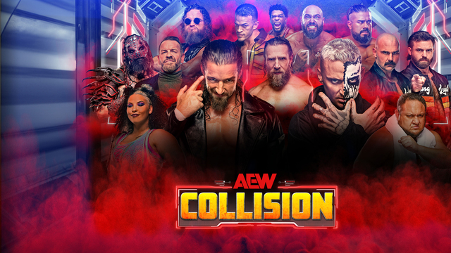 AEW: Collision key art