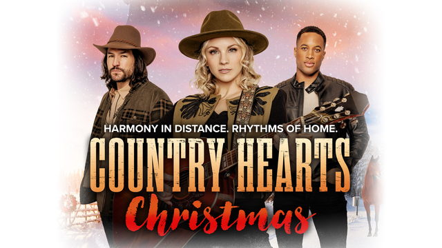 Country Hearts Christmas key art