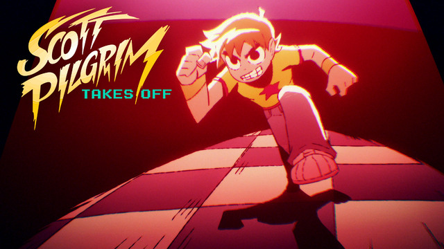 Scott Pilgrim Takes Off key art