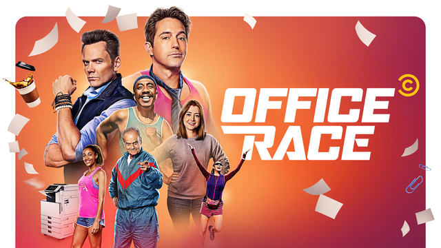 Office Race key art