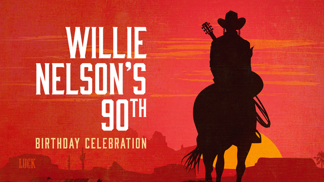 Willie Nelson's 90th Birthday Celebration key art