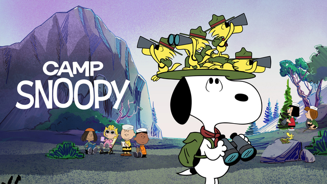 Camp Snoopy key art