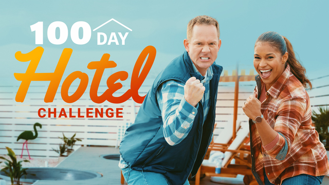 100 Day Hotel Challenge key art