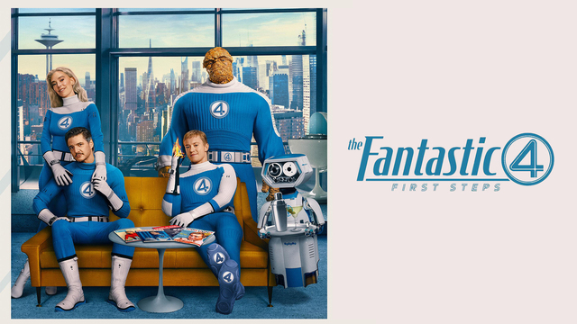 The Fantastic Four: First Steps key art