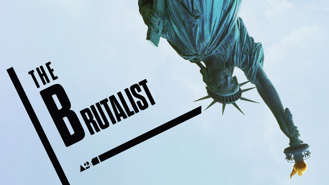 The Brutalist key art