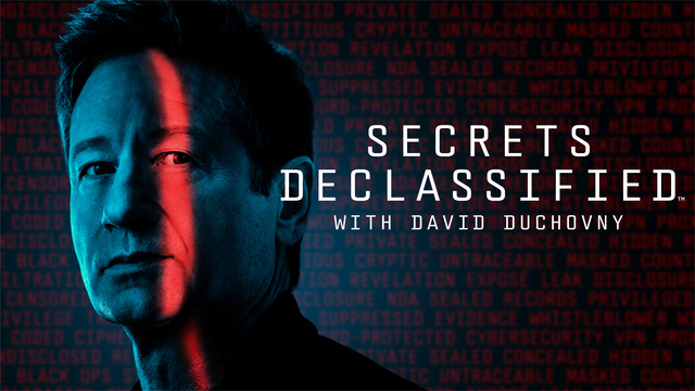 Secrets Declassified with David Duchovny key art