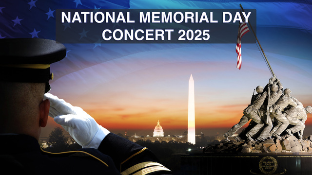 National Memorial Day Concert key art
