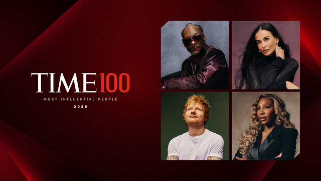 TIME100: The World's Most Influential People key art